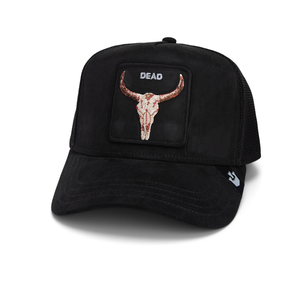 GORRA GOORIN BROS 101-2125-BLK THE SUEDE SKULL