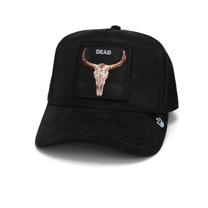 GORRA GOORIN BROS 101-2125-BLK THE SUEDE SKULL