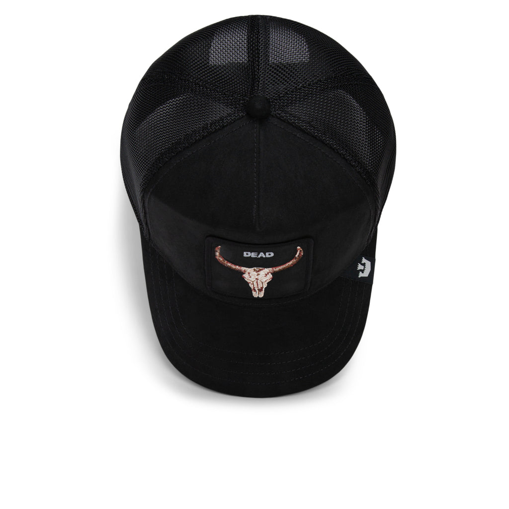 GORRA GOORIN BROS 101-2125-BLK THE SUEDE SKULL