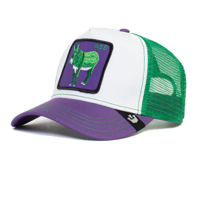GORRA GOORIN BROS ASS WHITE PURPLE