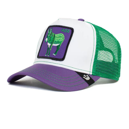 GORRA GOORIN BROS ASS WHITE PURPLE