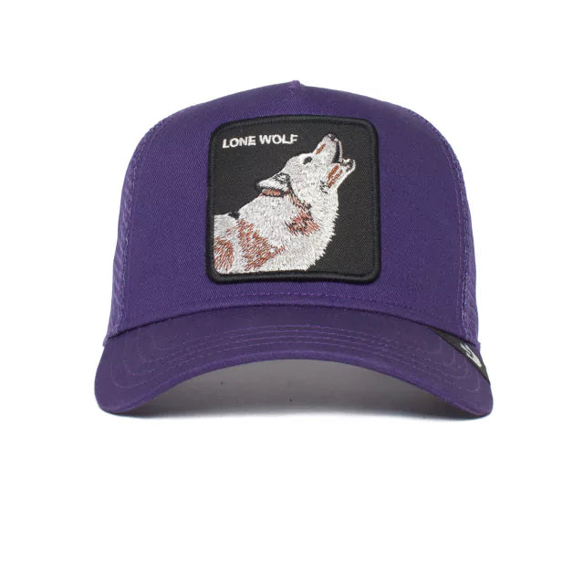 GORRA GOORIN BROS LONE WOLF PURPLE