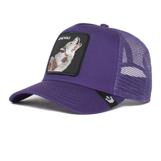 GORRA GOORIN BROS LONE WOLF PURPLE