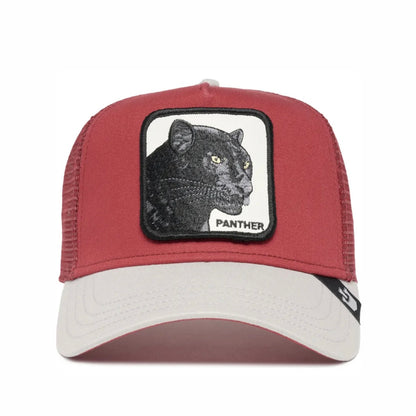 GORRA GOORIN BROS THE PANTHER BURGUNDY GREY 101-0381