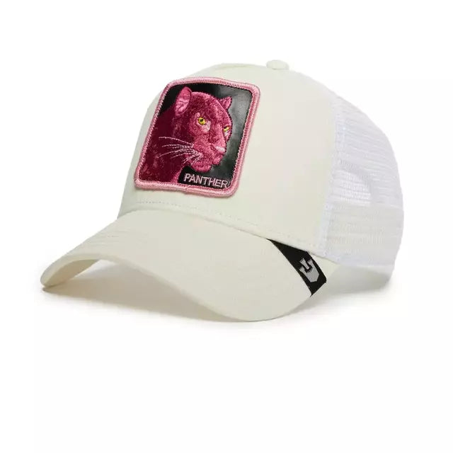 GORRA GOORIN BROS PANTHER MARFIL PINK