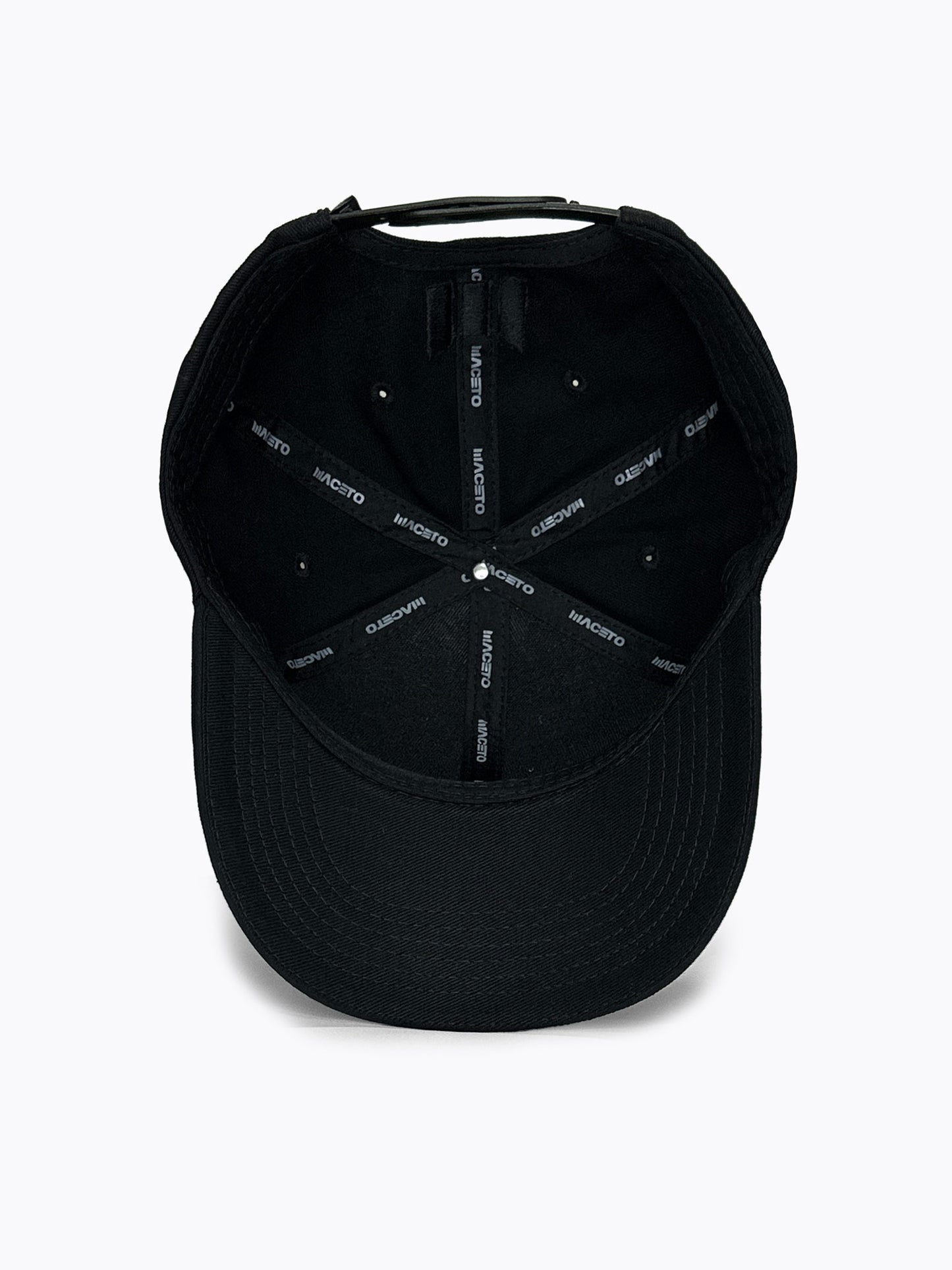 GORRA MACETO SANDUCHADA NEGRA