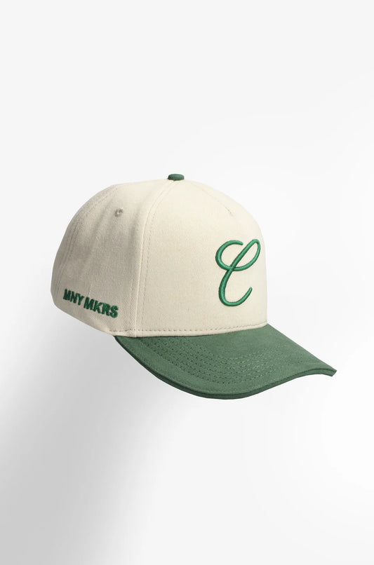 GORRA MONEY MAKERS BEIGE VERDE