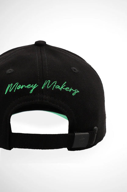 GORRA MONEY MAKERS NEGRO VERDE