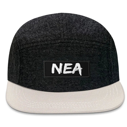 GORRA NEA RUKI PALETERA DENIM NEGRO