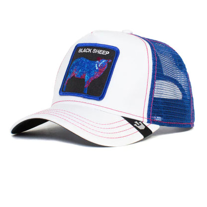 GORRA GOORIN BROS BLACK SHEEP WHITE BLUE