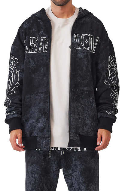 HOODIE CLEMONT MALÉVOLO NEGRO