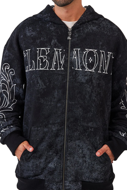 HOODIE CLEMONT MALÉVOLO NEGRO