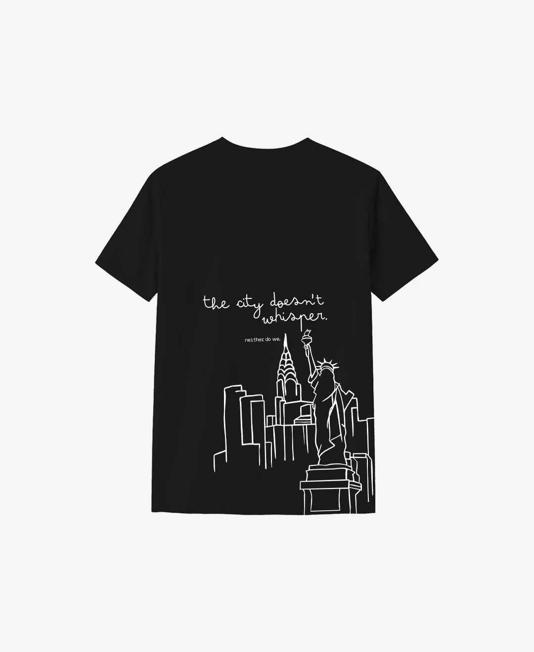 CAMISETA NO HIDE REGULAR SILENT CITY HOMBRE
