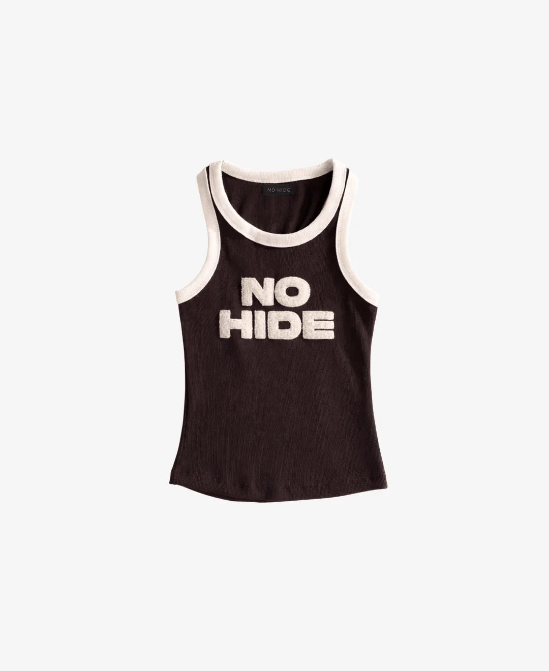 TANK TOP NO HIDE MOCCA EMBOSSED