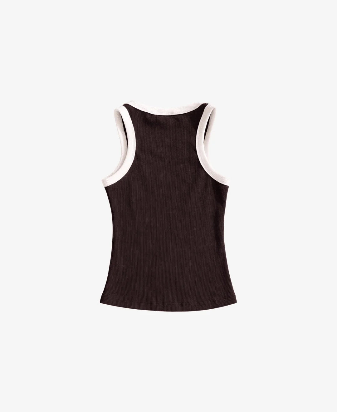 TANK TOP NO HIDE MOCCA EMBOSSED