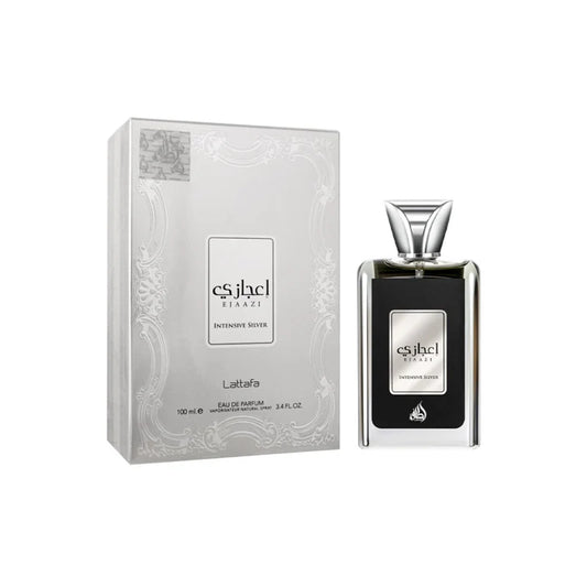 PERFUME LATTAFA EJAAZI INTENSITIVE SILVER 3,4 OZ HOMBRE