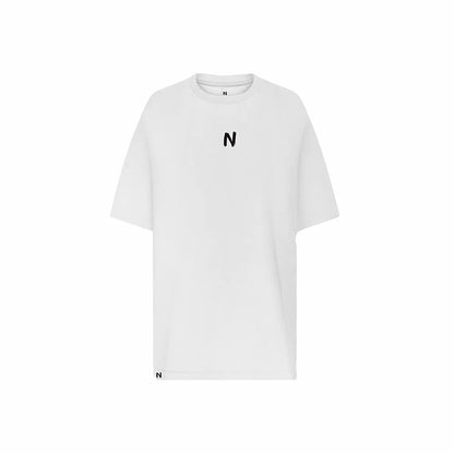 CAMISETA NEA OVERSIZE CHECKLER BLANCA