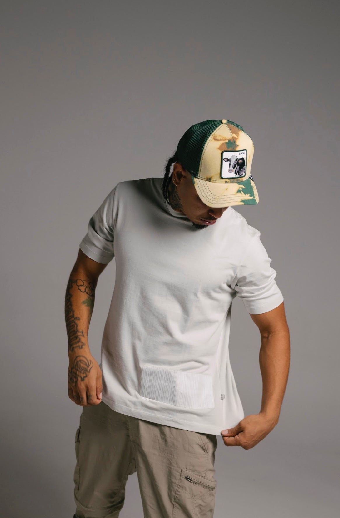 CAMISETA CAPI BARCODE GRIS