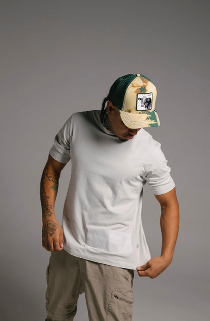 CAMISETA CAPI BARCODE GRIS