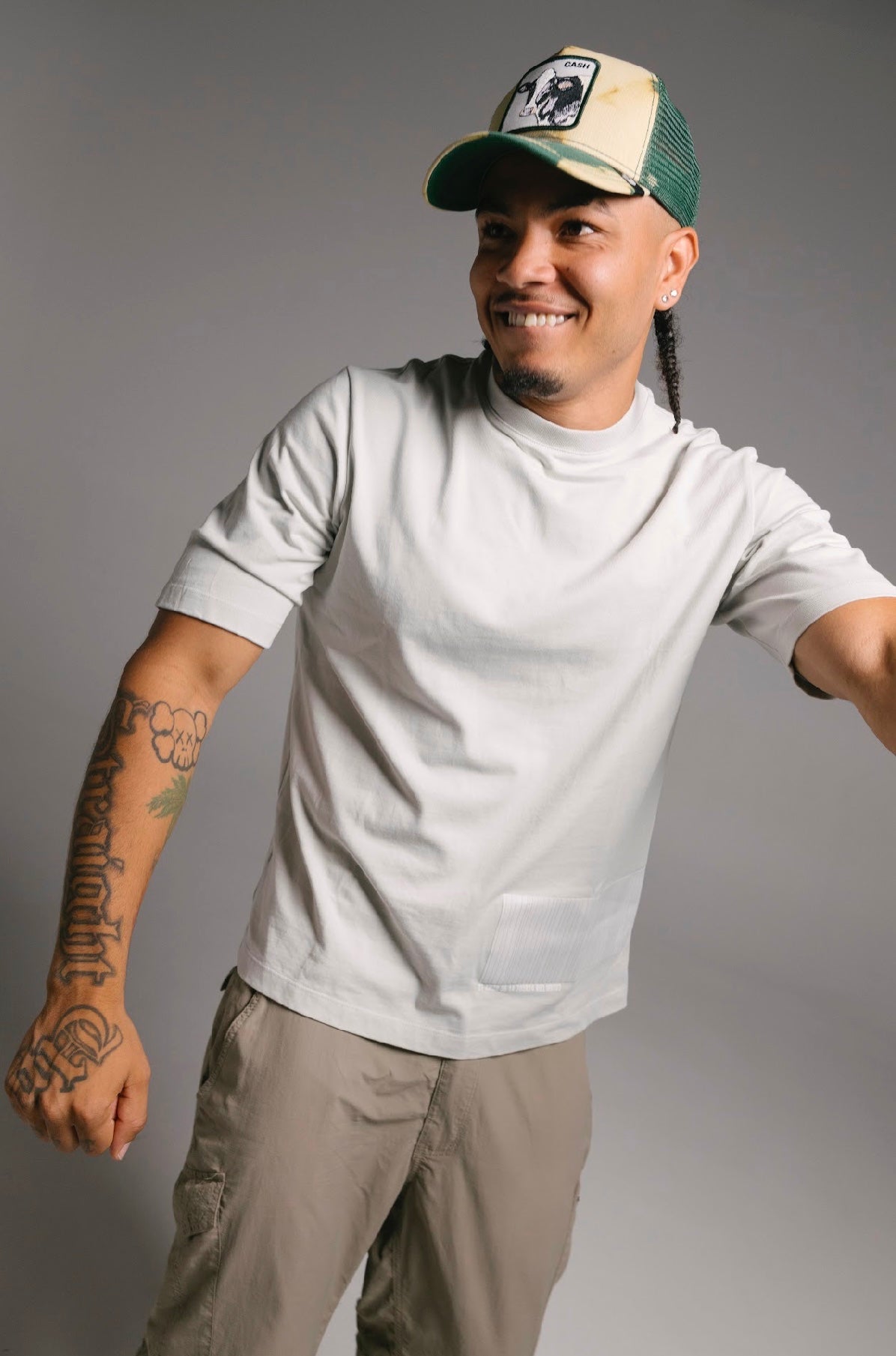 CAMISETA CAPI BARCODE GRIS