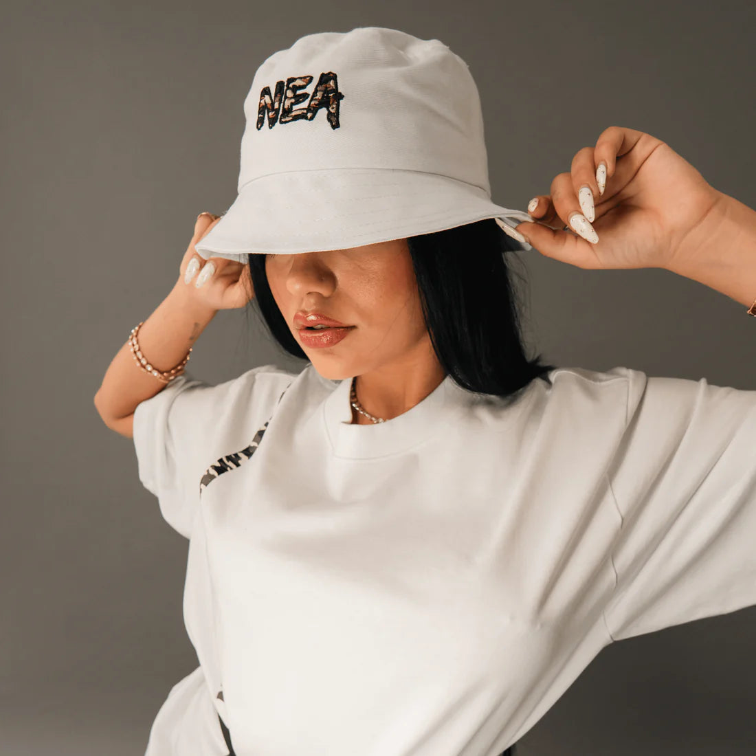 GORRO NEA FOREST WHITE