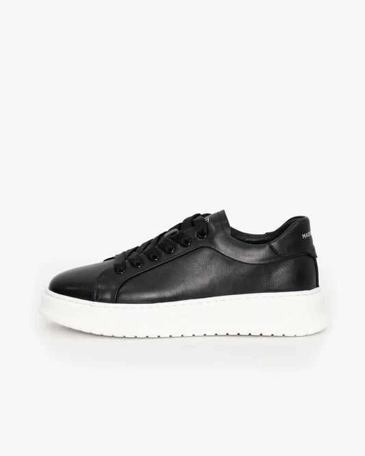 TENIS MAISON BOTTER HOLLY MIX BLACK LOW WHITE