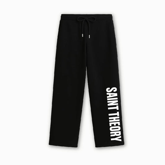 JOGGER SAINT THEORY EVANGELIUM NEGRO BLANCO