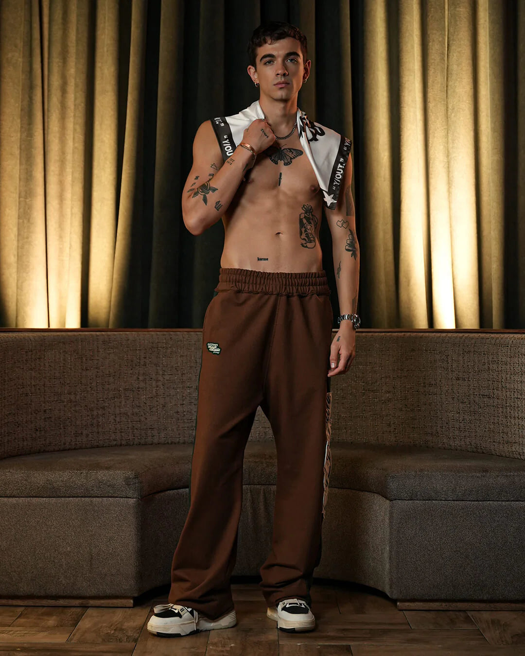 JOGGER YOUT VINTAGE PANT BROWN