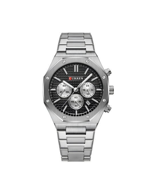 RELOJ CURREN KRED8401 FONDO NEGRO