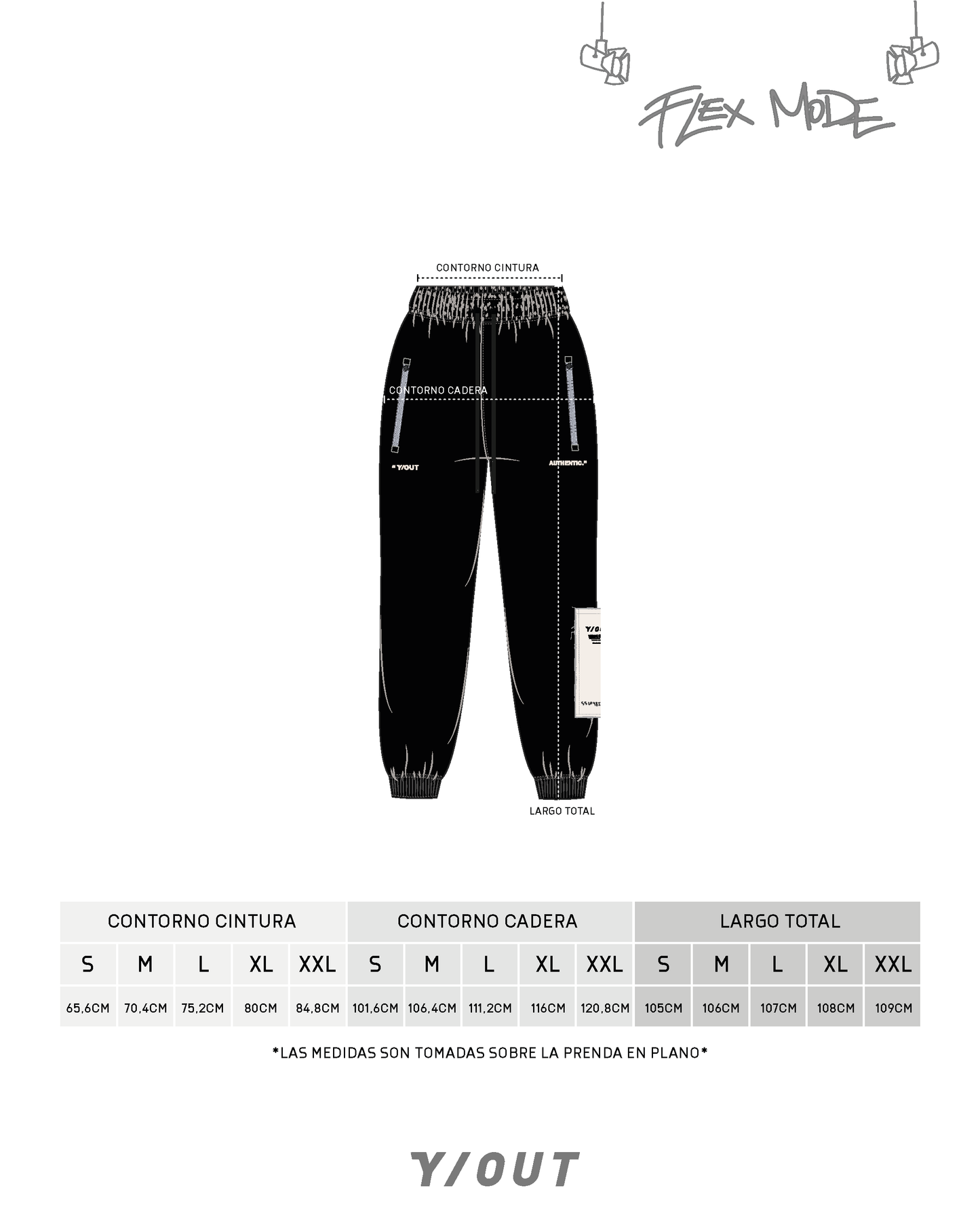 JOGGER Y/OUT SAMPLE JOGGER