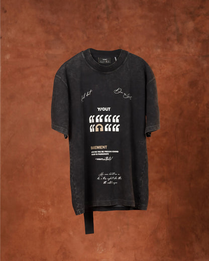 CAMISETA Y/OUT WORD UP T SHIRT