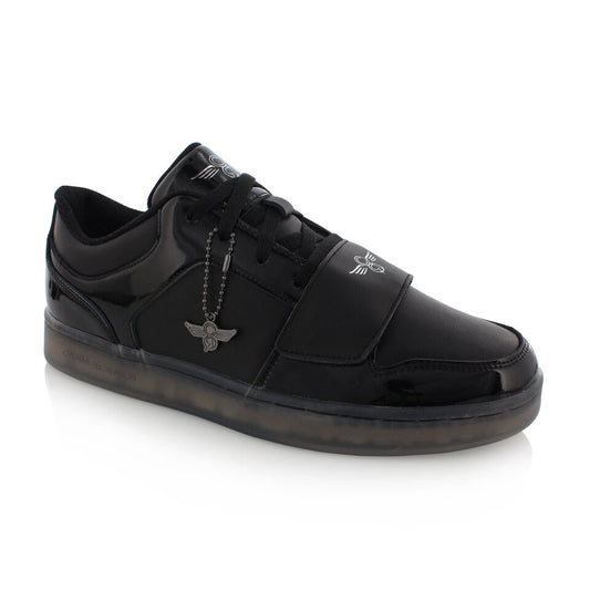 TENIS CREATIVE CESARIO LOW NEGRO CHAROL