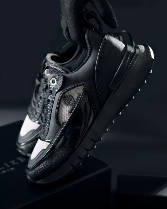TENIS MECLIER TITANIUM NEGRO GRIS