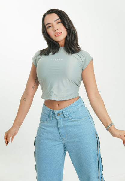 CAMISETA LABEUR BOSTON GREY GREEN