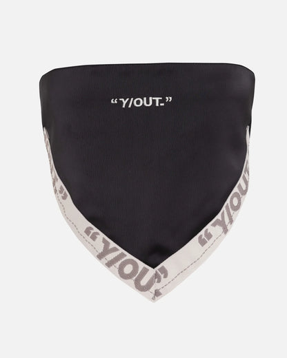 TOP YOUT YOUT SCARF BOUJEE NEGRO