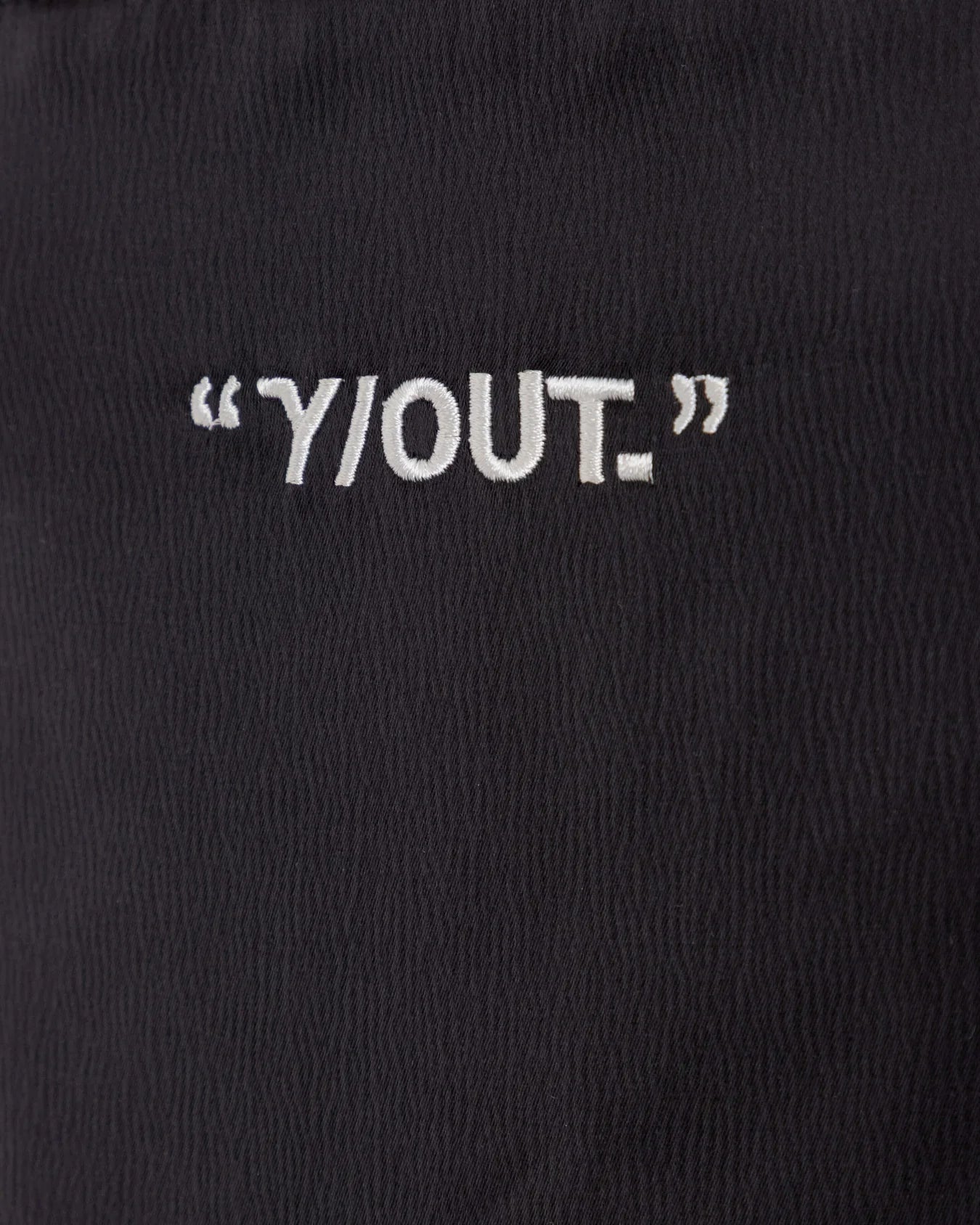 TOP YOUT YOUT SCARF BOUJEE NEGRO