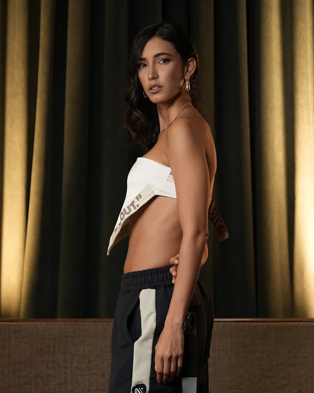 TOP YOUT SCARF BOUJEE IVORY